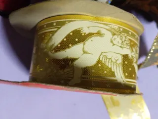 Cintas decorativas para árbol de Navidad 10 cada u