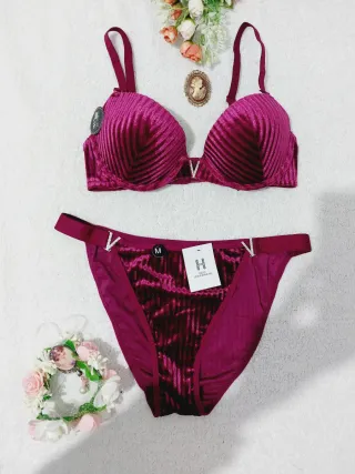 Conjunto Lencería Terciopelo 85B