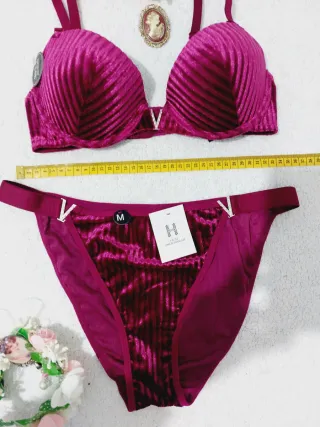 Conjunto Lencería Terciopelo 85B