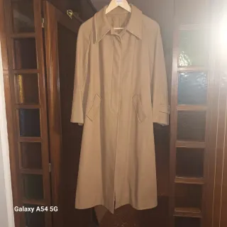 Gabardina vintage beige