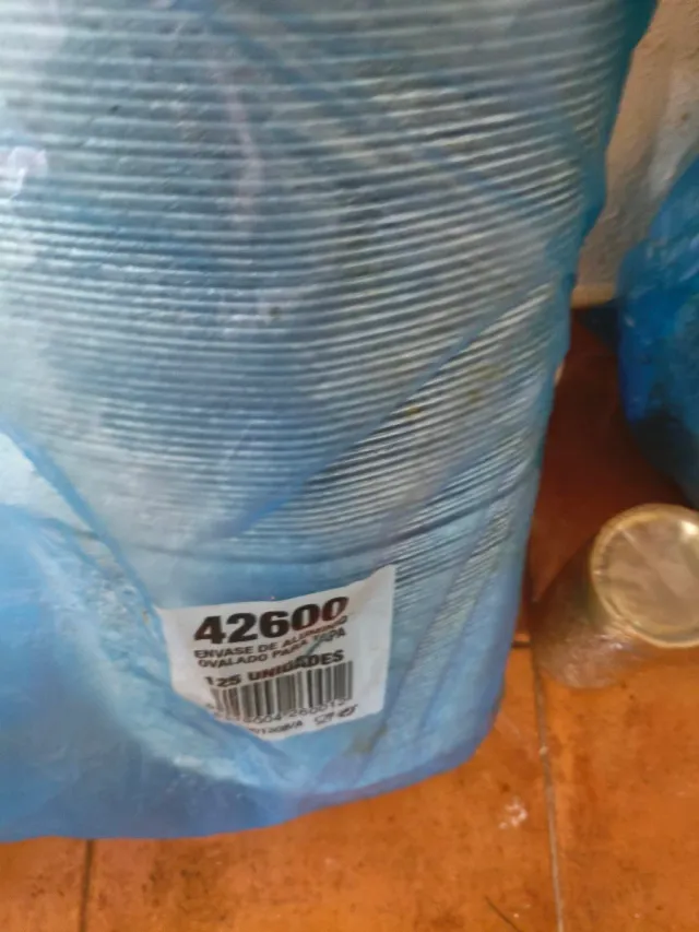 Envases asador pollos 200 unidades y sellador