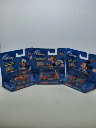Lotto Disney 3 Macchinine da collezione Motorama