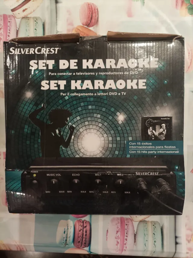 Silver Crest Set de Karaoke