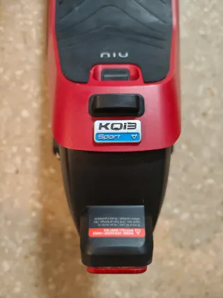 Niu KQi3 Sport Patinete Eléctrico Rojo