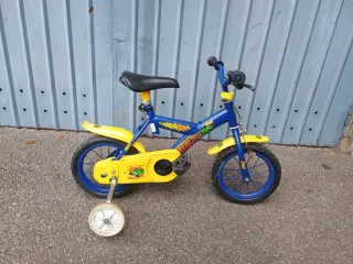 Bicicletta Bambino Raggio 10 Blu/Giallo