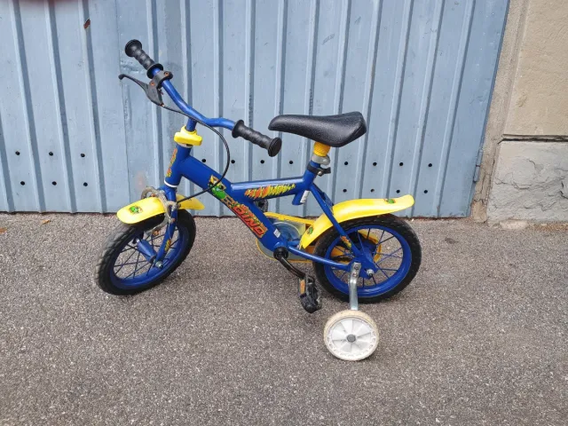 Bicicletta Bambino Raggio 10 Blu/Giallo