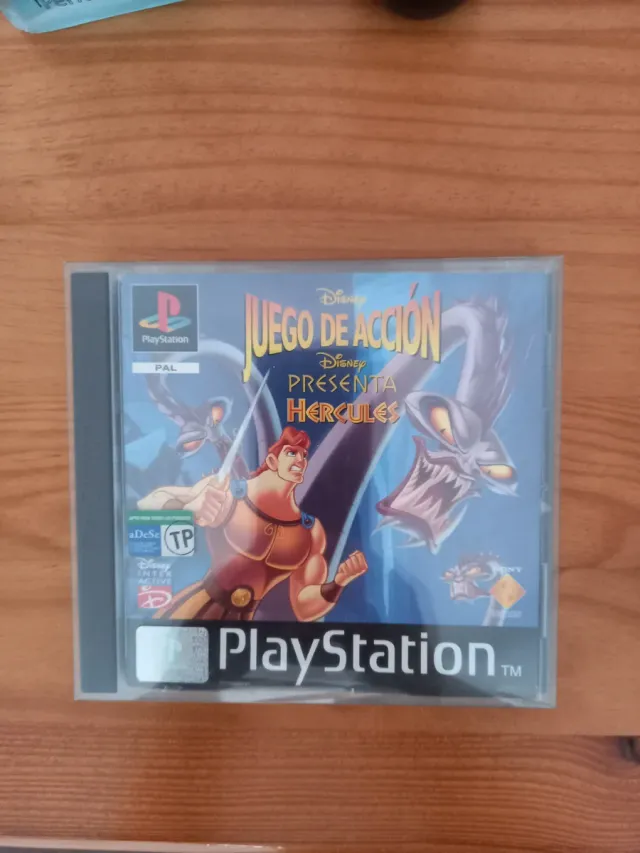 Disney Hércules Ps1 Juego de Acción PAL completo.