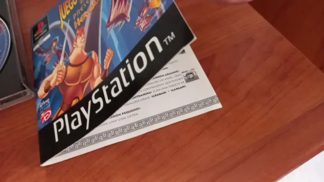 Disney Hércules Ps1 Juego de Acción PAL completo.