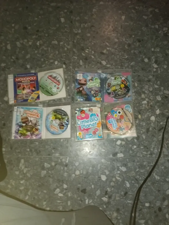 PS3 Juegos: Monopoly, LittleBigPlanet 2, 3
