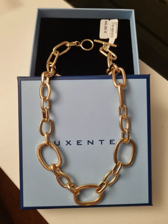 Collar acabado en oro 18k Luxenter