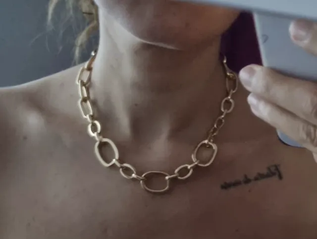 Collar acabado en oro 18k Luxenter