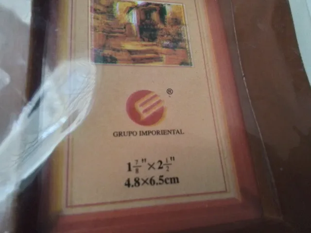 2 Marcos de fotos madera