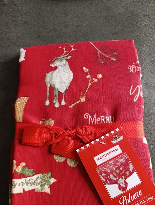 Tovaglia Natale 12 posti