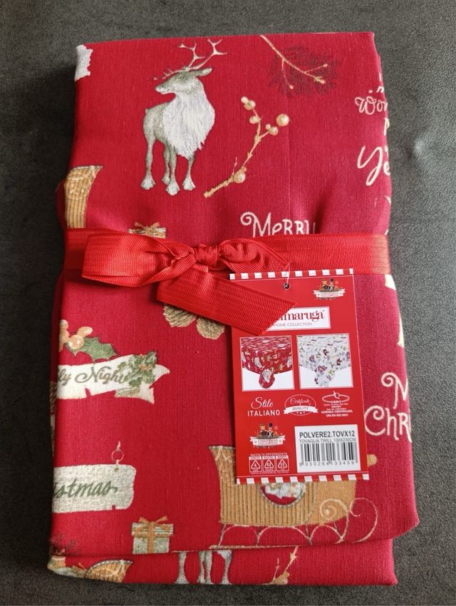 Tovaglia Natale 12 posti