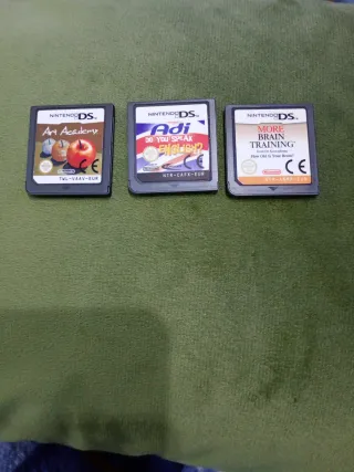 Nintendo DS Juegos Art Academy, Adi, Brain Trainin