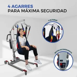 Grúa para personas discapacitadas nueva