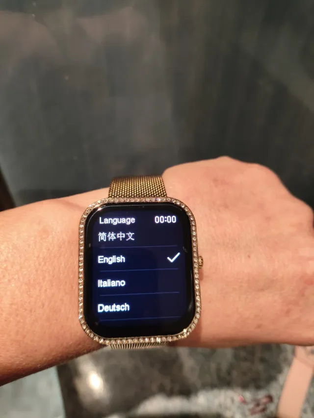 Smartwatch Dorado con Correas Intercambiables