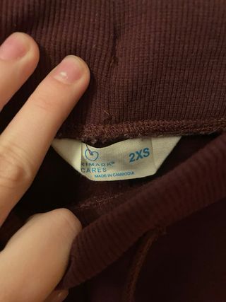 Chándal rojo Primark