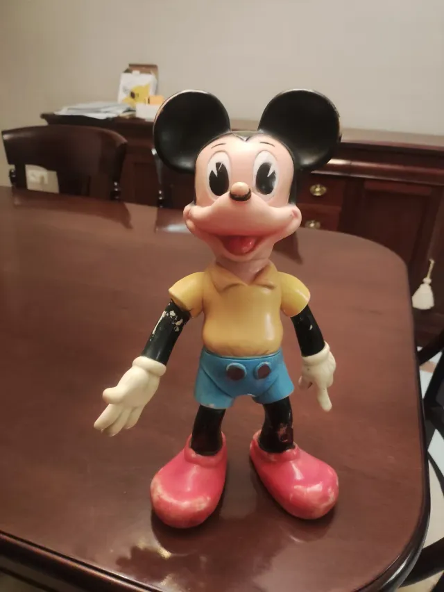 Muñeco Mickey Mouse Vintage Años 70