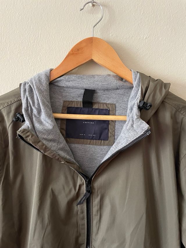 Chaqueta impermeable Lefties verde