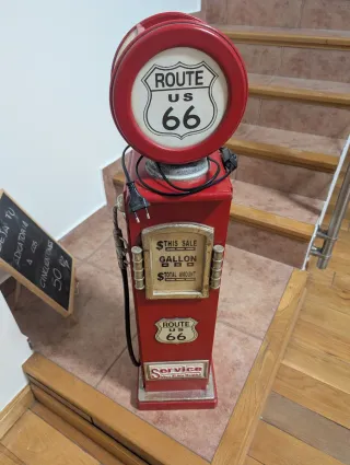 Lámpara Decorativa Estilo Gasolinera Route 66