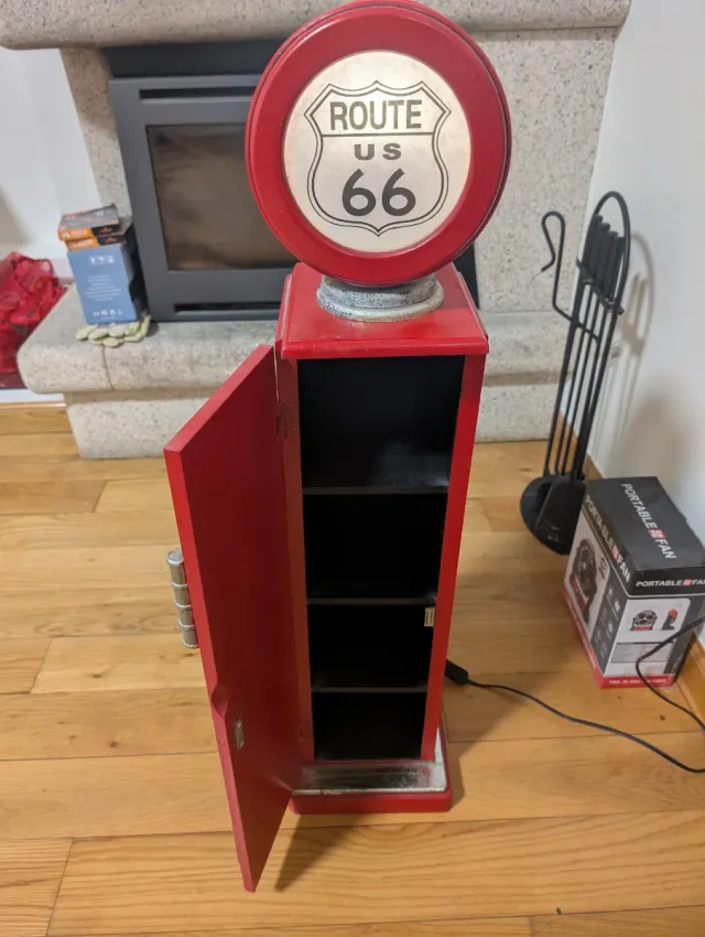 Lámpara Decorativa Estilo Gasolinera Route 66