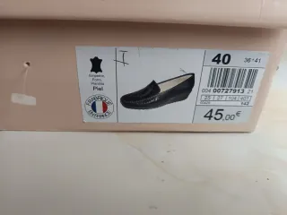 Zapatos planos mujer negros