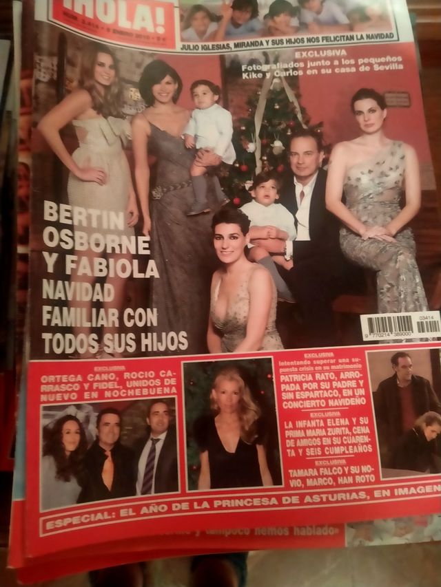 Revistas ¡Hola! y Mia