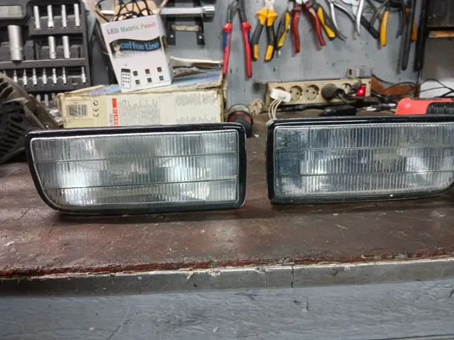 Faros antiniebla cuneteros paragolpes BMW E36