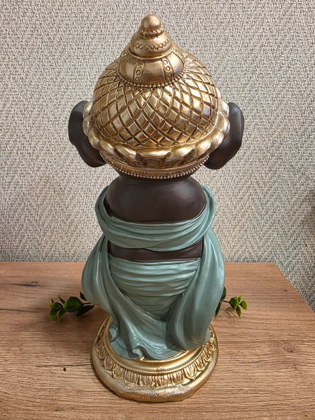 Ganesha de Pie con Manos en Namasté 30cm