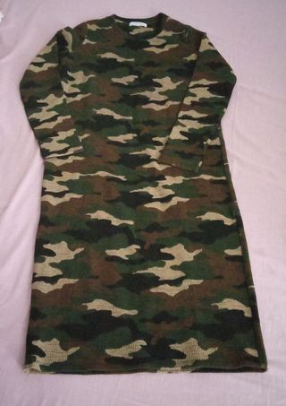 Vestido militar ajustado
