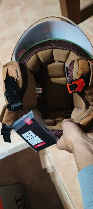 Casco MT Street S OF501 Verde Mate