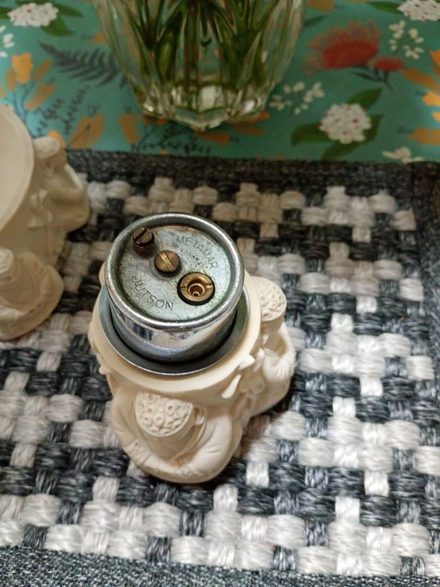 Set de 2 figuras decorativas buda