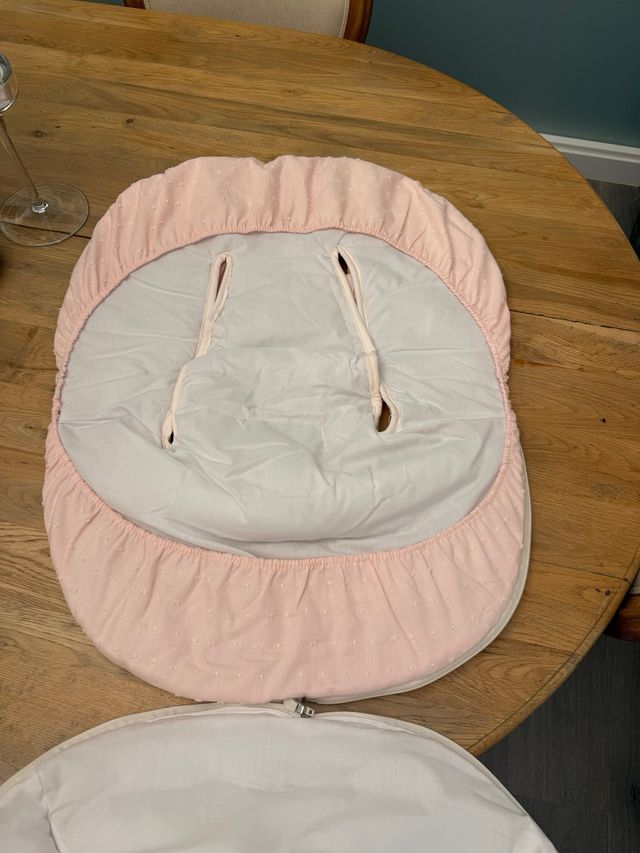 Vestidura Maxi Cosi Niña Rosa Puntos