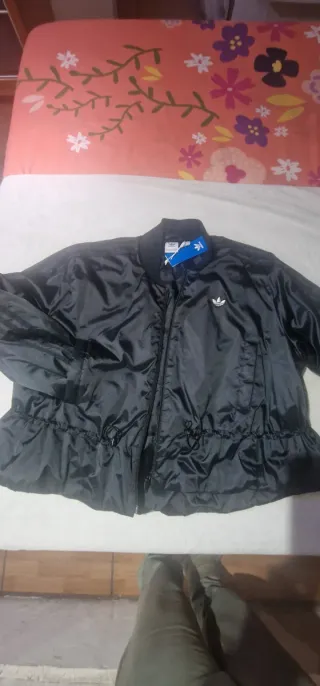 Chaqueta Adidas Bomber Negra Talla M