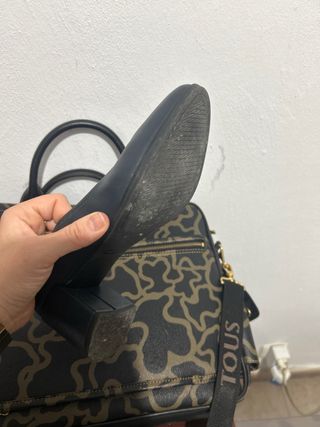 Zapato Clarks Tacón azul marino puestos dos veces