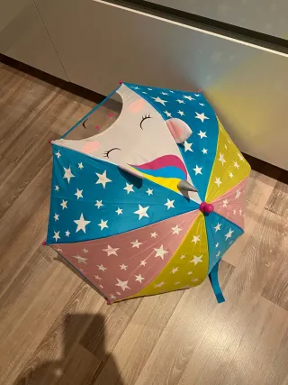 Paraguas Infantil Unicornio Fantasía