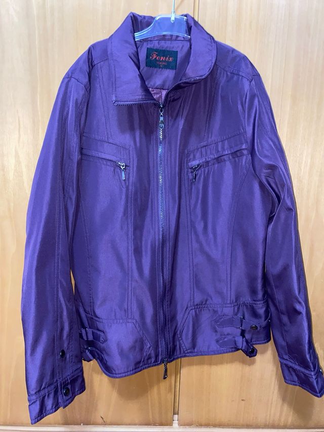Chaqueta Fenix Mujer Morada Entretiempo