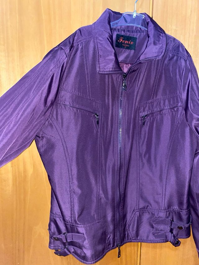 Chaqueta Fenix Mujer Morada Entretiempo