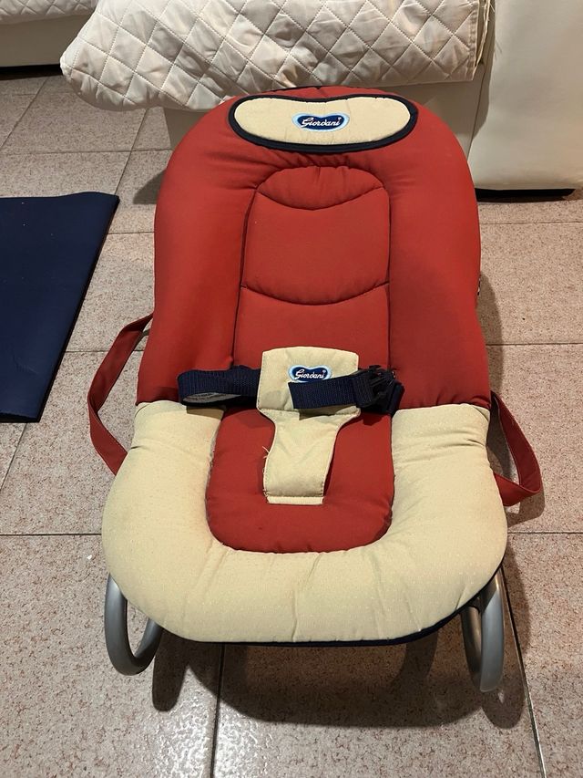 Sdraietta Baby Rest Giordani ROSSO