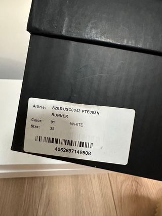 Zapatillas Philipp Plein Blancas Talla 38