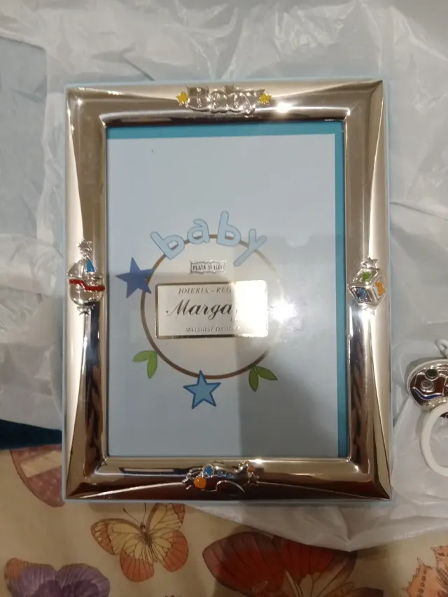 Marco de plata infantil De Marco Argenti