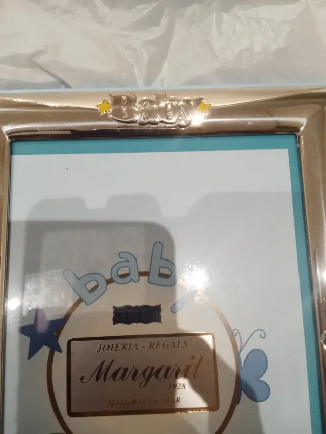 Marco de plata infantil De Marco Argenti