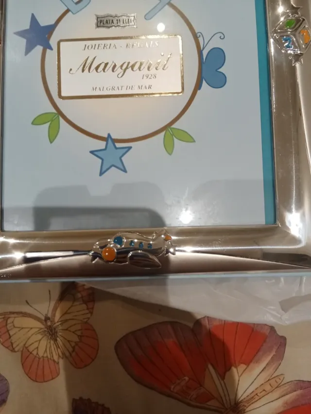 Marco de plata infantil De Marco Argenti