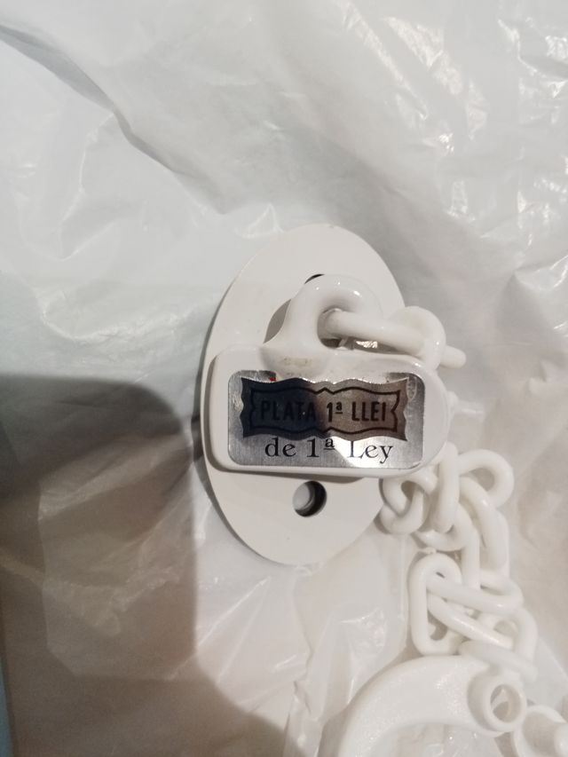 Marco de plata infantil De Marco Argenti