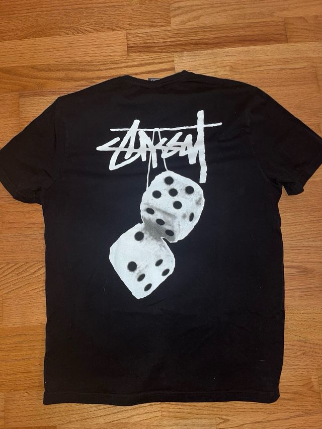 Camiseta Stüssy Hombre Negra