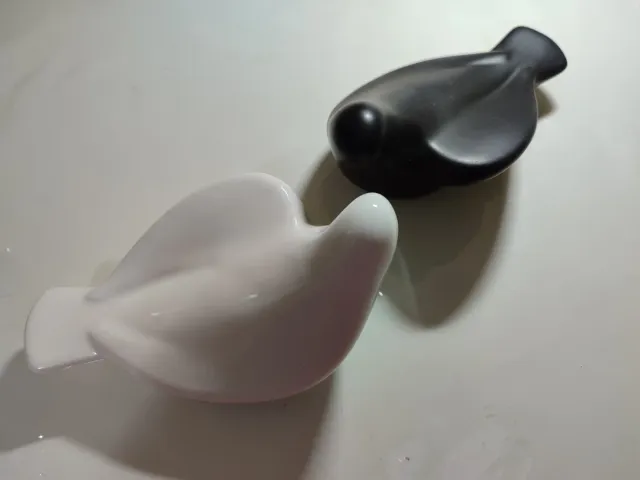 Figuritas de porcelana pajaritos