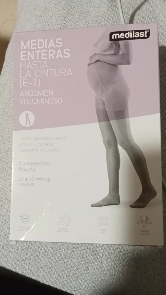 Medias Maternidad Medilast Talla Única Beige