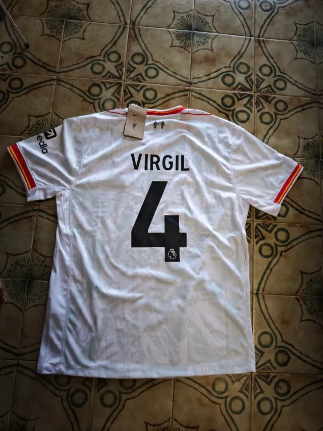 Camiseta Fútbol Nike Blanca