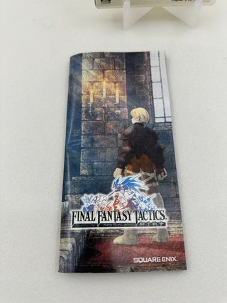 Final Fantasy Tactics The War of The Lions PSP CIB